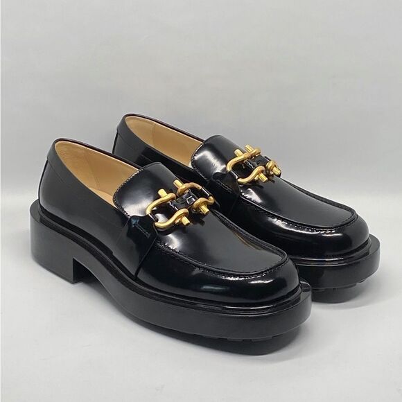Bottega Veneta  Monsieur Leather Chunky Loafers size 40 - Picture 5 of 12